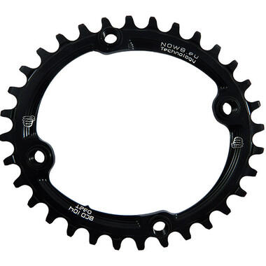 NOW8 NWO NARROW WIDE 11S Oval Chainring 4 Bolts 104mm 0